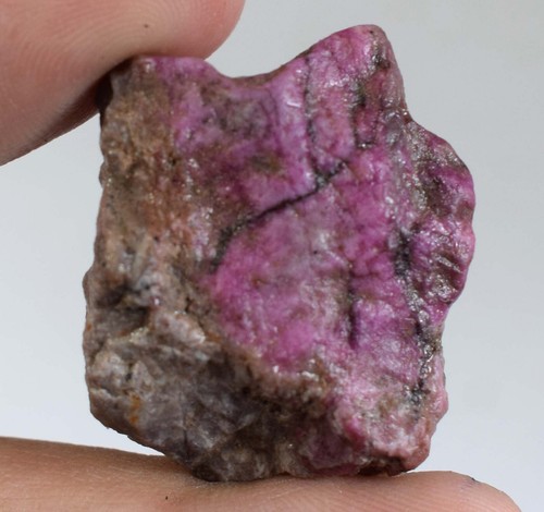 Natural Untreated Pink Ruby 80.10 Ct Gemstone Rough Specimen Certified E13726 - Picture 5 of 7