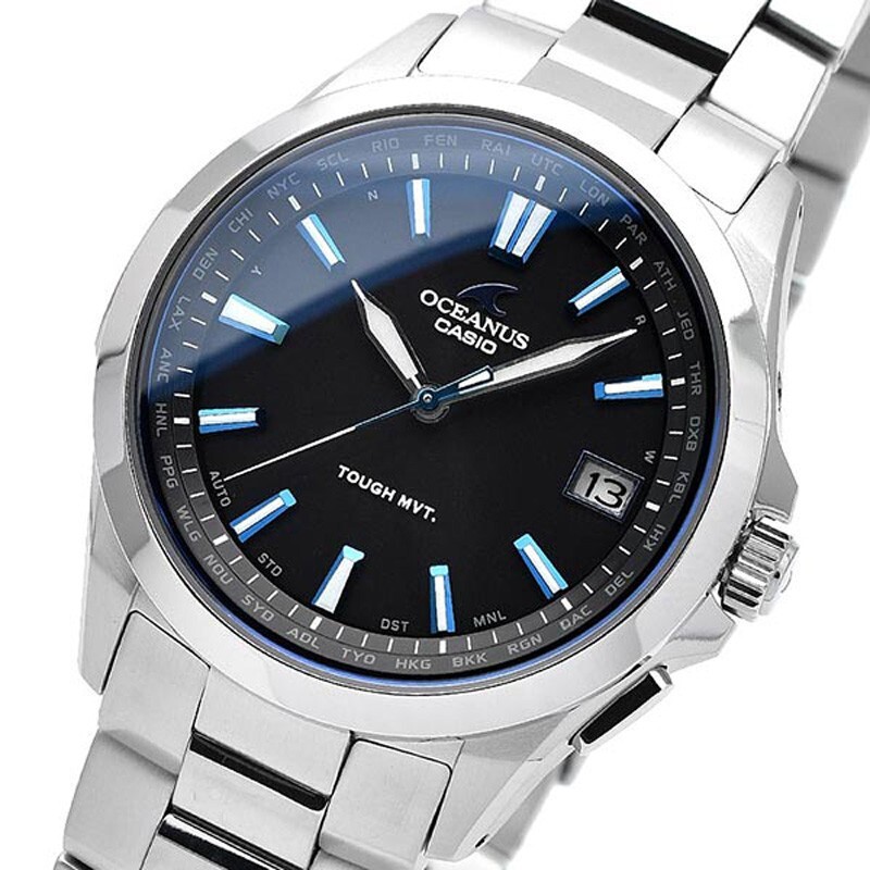 Casio Oceanus OCW-S100-1AJF Black Dial Titanium Radio Solar Casio Oceanus OCW-S100-1AJF Black Dial Titanium Radio Solar