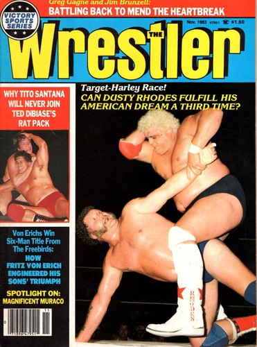 The Wrestler Magazine - 1983 - Entire Set of 12 Issues - WWF NWA AWA - Bild 4 von 13