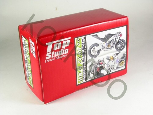 Top Studio KAWASAKI NINJA ZX-RR 2006 SUPER DETALLE ALTERADO TAMIYA 1/12 MD29005 - Imagen 3 de 3