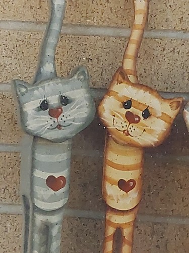 LONG TAIL CAT 23" Unpainted Wood + 2 PAINTING PATTERN MYERS NELSON MUMFORD - Picture 12 of 16