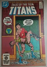 Tales of the Teen Titans #45 (DC Comics, 1984) Aqualad & Aquagirl, Direct Ed.