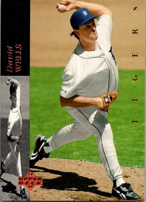 David Wells 1994 Upper Deck #179 Tigers baseball card