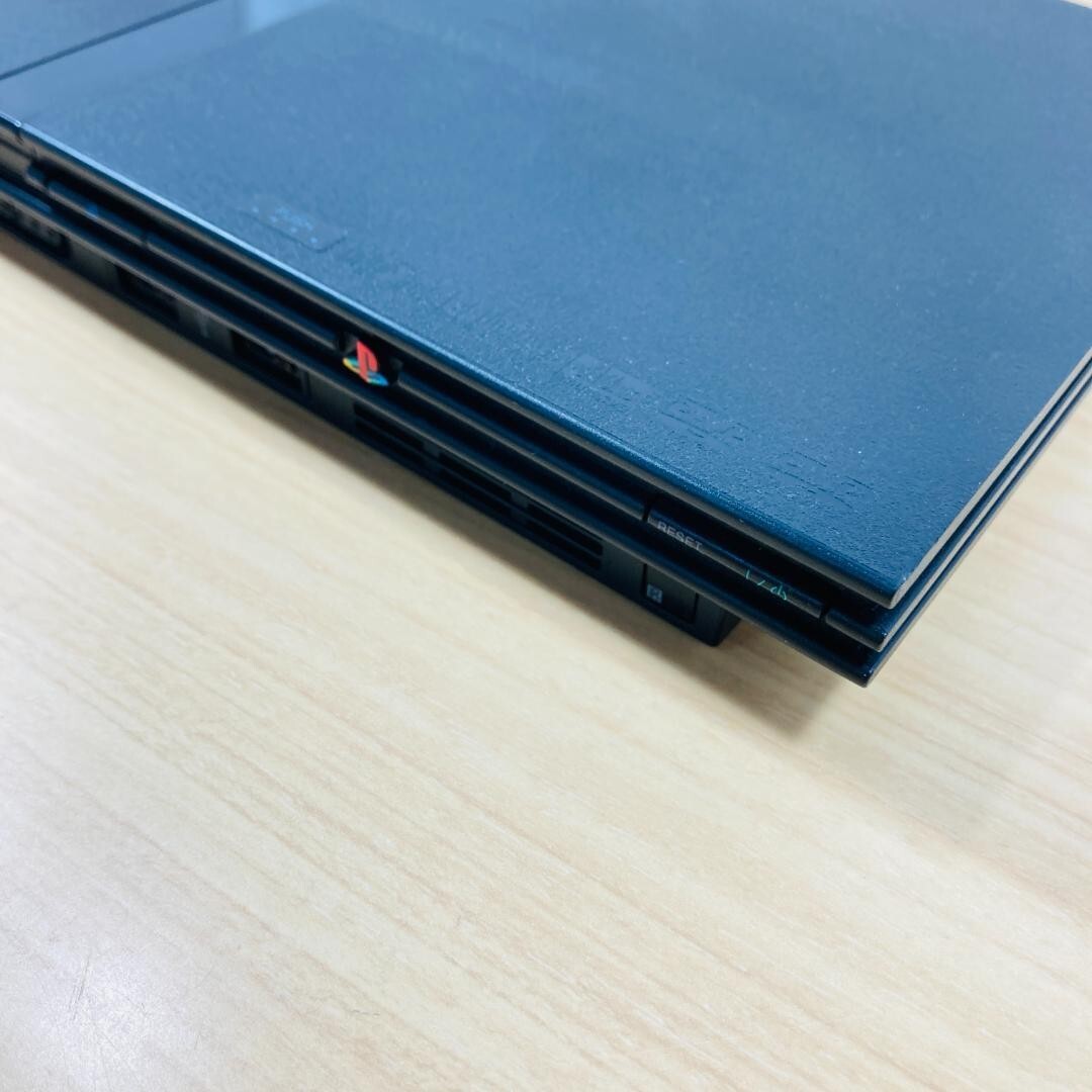 Sony PS2 PlayStation2 Slim SCPH-70000 Black Game Console Set