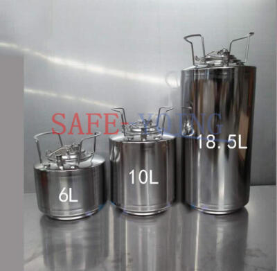 1PC 6L/10L/18.5L Portable Fermenter Barrel Home Brew Wine Beer Keg