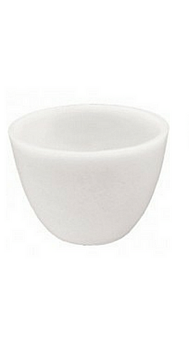 Fused Silica Crucibles High Temp resistive Low Form Glazed 100ml INFUSIL BRAND - Bild 5 von 5