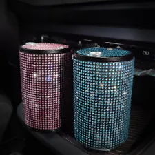 1PCS Universal Portable Car Ashtray Rhinestones Crystal Ash Cigarette Holder Cup