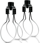 Lamp Shade Light Bulb Clip Adapter,Lamp Shade Holder Includes Finial and Lampsha