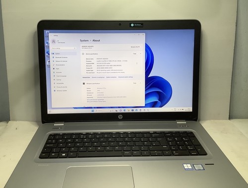 HP PROBOOK 470,INTEL i5-7200U@2.50GHz,16GB RAM,128GB SSD+1TB HDD,WIN 11 PRO 23H2 - Picture 8 of 12