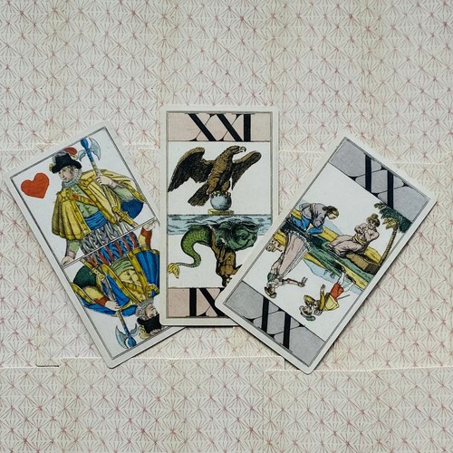 Cartas Steinberger del Tarot Raras: Auténtico Juego de Barajas de Tarot y Oráculo - Imagen 2 de 6