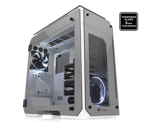 Thermaltake CA-1I7-00F6WN-00 View 71 Tempered Glass Snow Edition Full Tower - 第 1/4 張圖片