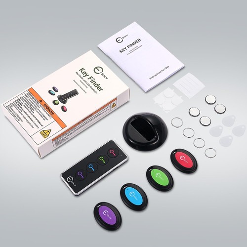 Key Finder, 85dB Item Trackers with 131ft Range Remote Tags with Sound, Wireless - Picture 3 of 7