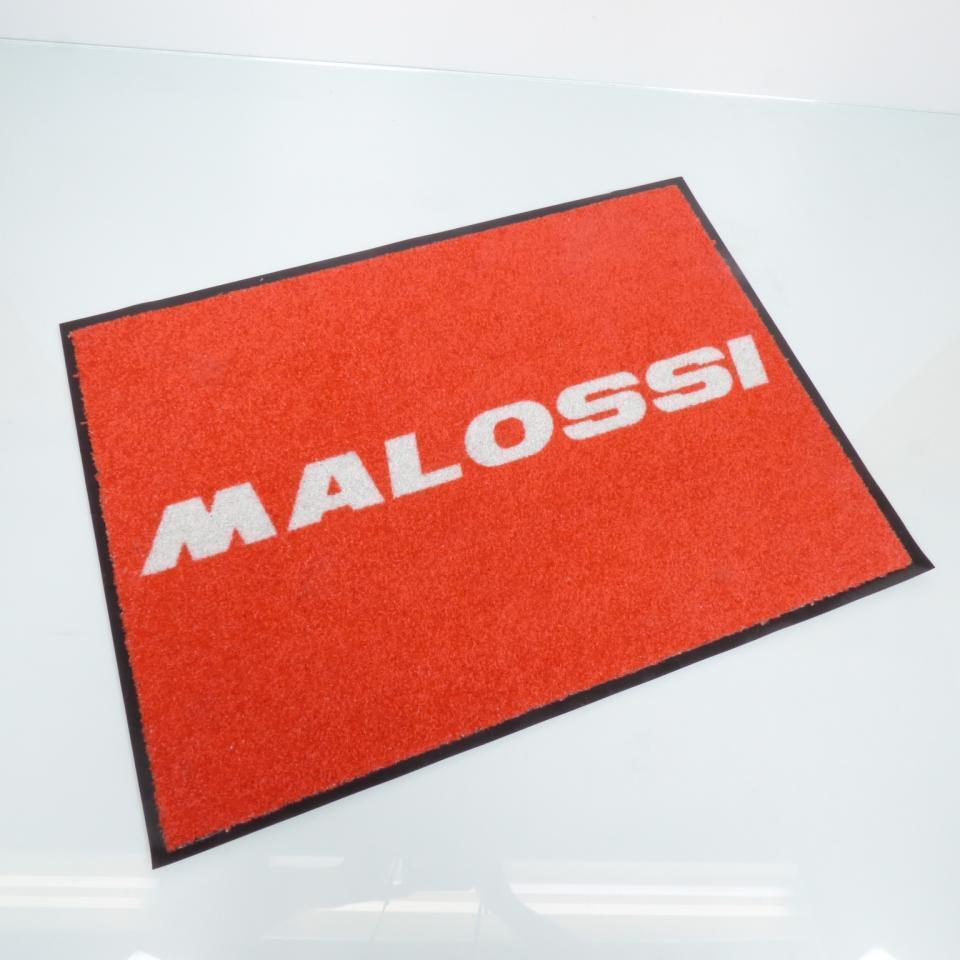 Tapis paillasson de porte d'entrée Malossi antidérapant 80x60cm pour entrée maison de motard