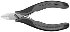 Knipex 77 52 115 ESD, 4 1/2" Electronics Diagonal Cutters-ESD Handles