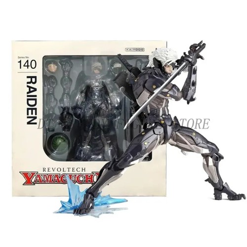 Modellino 14 cm Yamaguchi 140 Ex-Metal Gear PVC Metal Gear Rising Raiden - Foto 24 di 26