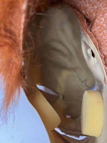 Halloween Seed OF CHUCKY  2004 SCARRED CHUCKY Latex Mask EUC USA - Picture 11 of 14