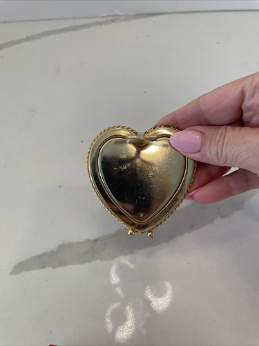 Vintage Micro Mosaic circular/heart Shaped Floral picture frame Made In Italy - Picture 4 of 6