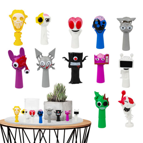12pcs/set Sprunki Model Toy Sprunki Action Figures Toy Valentine's Day Gifts - Picture 8 of 17