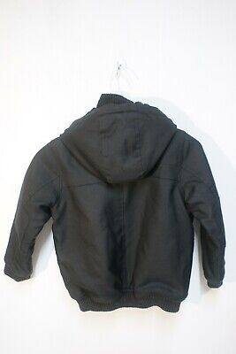 NEXT BOYS ZIP HOODED JACKET -BLACK- AGE 5 YEARS (NA9 NEXT BOYS ZIP HOODED JACKET -BLACK- AGE 5 YEARS (NA9