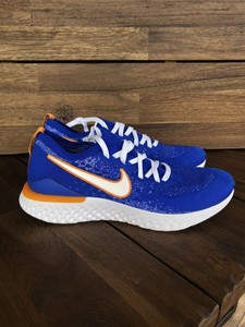 nike epic react flyknit 2 blue orange