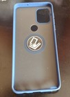 Motorola Moto G Stylus 2021 Ring Case Magnetic Stand Shock Cover Navy Blue — photo 1
