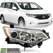 For 2012-2017 Nissan Quest Halogen Type Factory Headlight Headlamp - Passenger