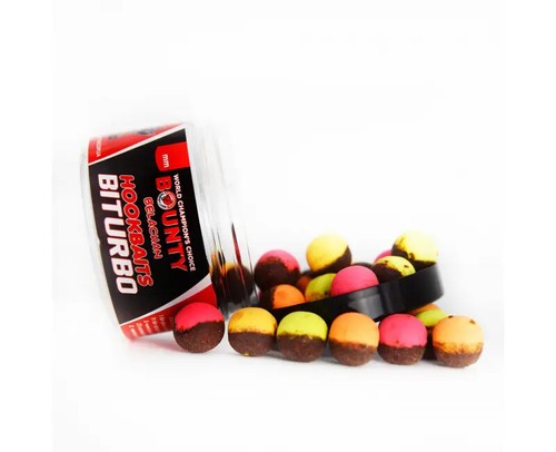BOUNTY BITURBO 2in1 Hookesche + Pop-Up Carpa Colore Pesca Perlina Galleggiante 8mm-14mm - Foto 3 di 14