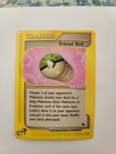 Friend Ball 126/144 LP Skyridge Non Holo Uncommon Pokemon Card