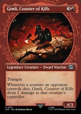 x4 Gimli, Counter of Kills - Showcase U MTG The Lord of the Rings: Tales of Midd