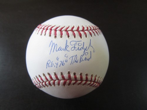 Mark Fidrych Autograph Signed Baseball Ball ROY 76 The Bird Detroit Tigers PSA - Picture 1 of 2