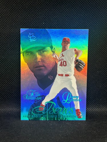 1997 Flair Showcase Andy Benes #140 Row 2 Legacy Collection /100