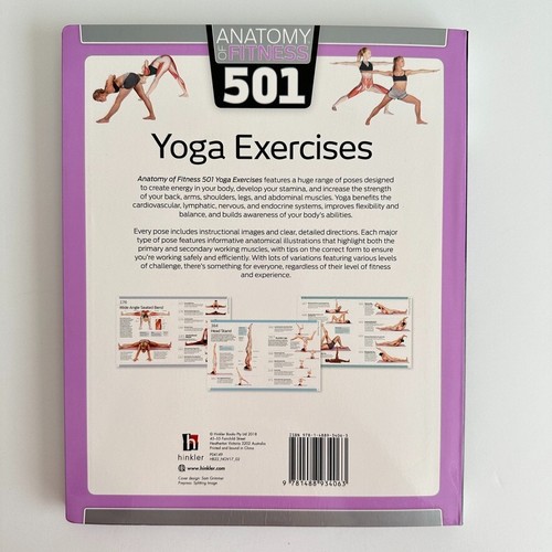 Anatomy of Fitness 501 Yoga Exercises book (Hardcover) - Picture 5 of 7