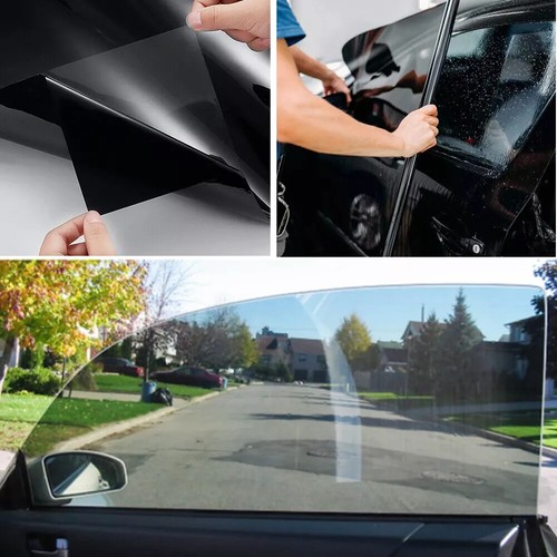 3M Car Window Tint Film Tinting Super Dark Black Limo 1% 5% 15% 25% 35% 50% - Picture 4 of 18