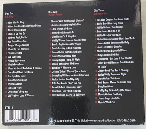 CD Music Digipak B.B. King and Kings Of Electric Blues 3 disc set - Picture 2 of 8