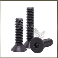 M3 M4 Flat Countersunk Head Socket Head Cap Screws 10.9 Grade Steel Allen Drive