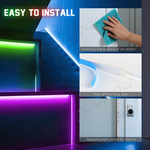 LED Strip Light 2538 SMD RGB Waterproof IR Controller 12V 5M - Picture 7 of 16