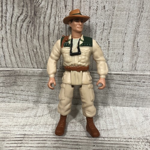 Lost World Jurassic Park Eddie Carr 4,5" Actionfigur 1997 JP Dinosaurier 1986 Vintage - Bild 2 von 11