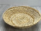 Pottery Barn NWT New Wynne Basket Natural 12" round