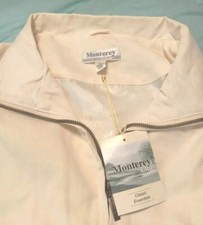 Womens Lightweight Sport Golf Pull Over~new With Tags~monterey Club - Size M