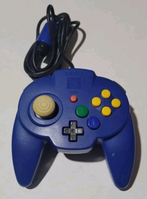 Hori Pad Mini 64 Nintendo 64 Controller N64 BLUE  
