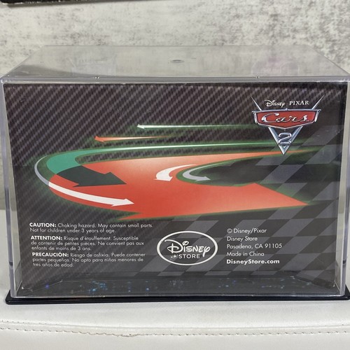 Vintage 2011' Disney/Pixar CARS 2 Jeff Gorvette 1:43 veicolo pressofuso NUOVO IN SCATOLA - Foto 5 di 8