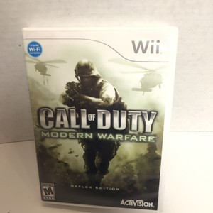 Call Of Duty Modern Warfare Reflex Nintendo Wii Complete Tested 47875837515 Ebay