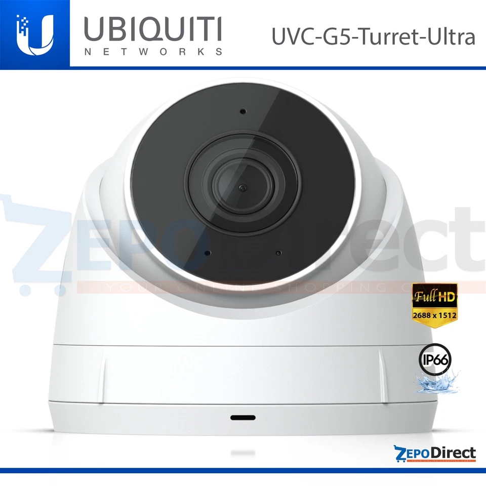 Ubiquiti Networks UniFi Protect G5 Turret Ultra Indoor Outdoor Security Camera - Image 3 of 4