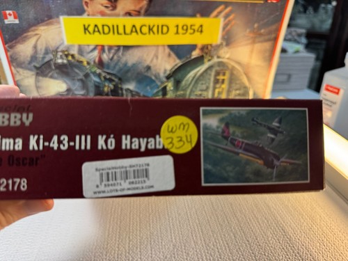 ✈️ 1:72 SPECIAL HOBBY- WWII JAPANESE NAKAJIMA Ki-43-111 PLANE KIT-NEW💥 WM334 - 第 5/5 張圖片