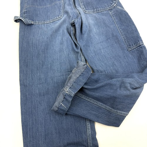 Vintage 70's Wrangler Blue Bell Carpenter Jeans Unisex Size 28x28 USA Made - Picture 6 of 7