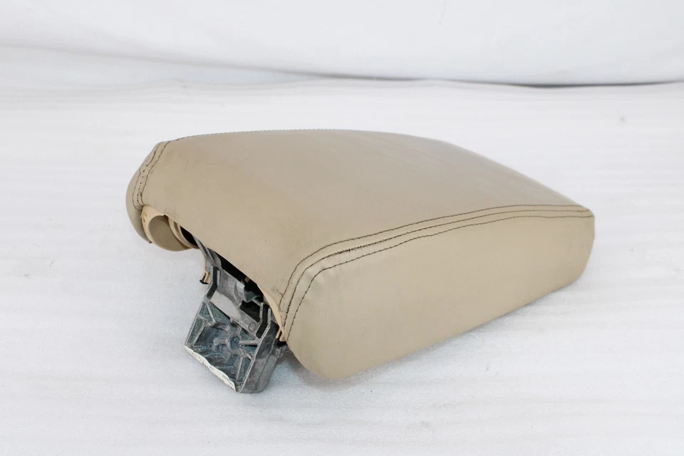 ☑️ 12-16 2012 AUDI A7 C7 CONSOLA CENTRAL REPOSABRAZOS TAPA CUERO TOSTADO OEM Foto 4 de 4