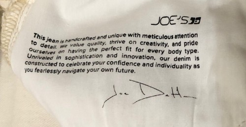 NEU MIT ETIKETT DAMENGRÖSSE "31" JOE"S THE MOLLY HOCH GESCHNITTEN AUSGESTELLT VINTAGE STRETCH JEANS $ 188 - Bild 10 von 14