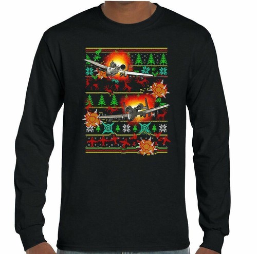 Flugzeuge T-Shirt Herren Weihnachten Königsblau Air Force Raf USAF United States - Bild 11 von 17