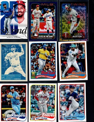 2024 TOPPS Baseball Complete Your Set INSERTS BUY MORE GET MORE