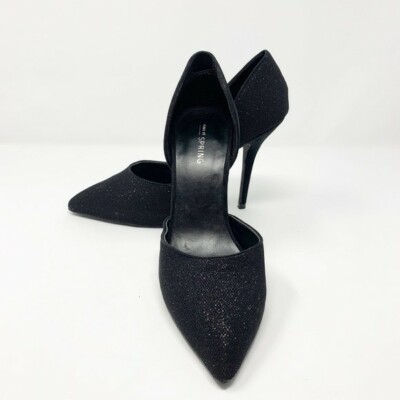 call it spring black pumps